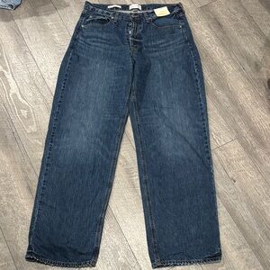 90s baggy women’s Classic Blue Denim Jeans